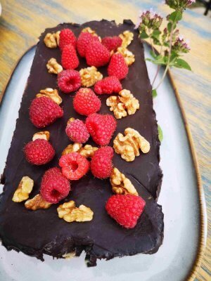 flourless no-bake chocolate cake